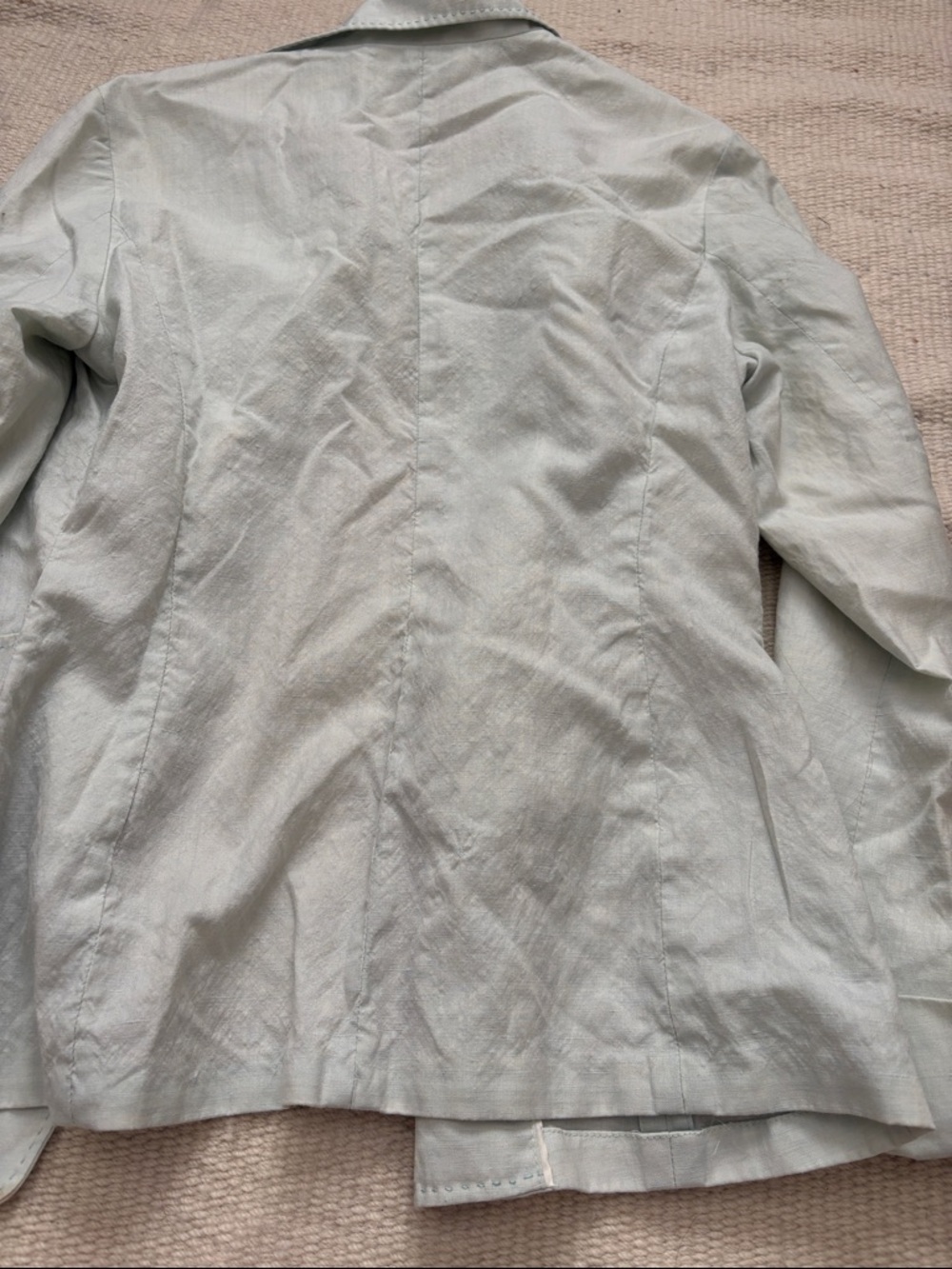 Faconnable Linen Structured Blazer - Picture 8 of 8